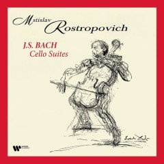 BACH: CELLO SUITES, ROSTROPOVICH (1995) - 4LP 2021 EDİSYON SIFIR PLAK