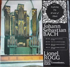 BACH ORGAN WORKS VOLUME I LIONEL ROGG - PLAK 2.EL
