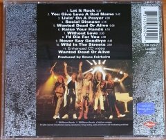 BON JOVI - SLIPPERY WHEN WET (1986) REMASTERED MERCURY CD 2.EL
