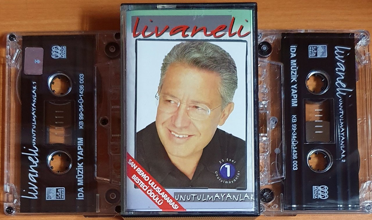 ZÜLFÜ LİVANELİ - UNUTULMAYANLAR 1-2 (1999) - 2KASET İDA MÜZİK 2.EL