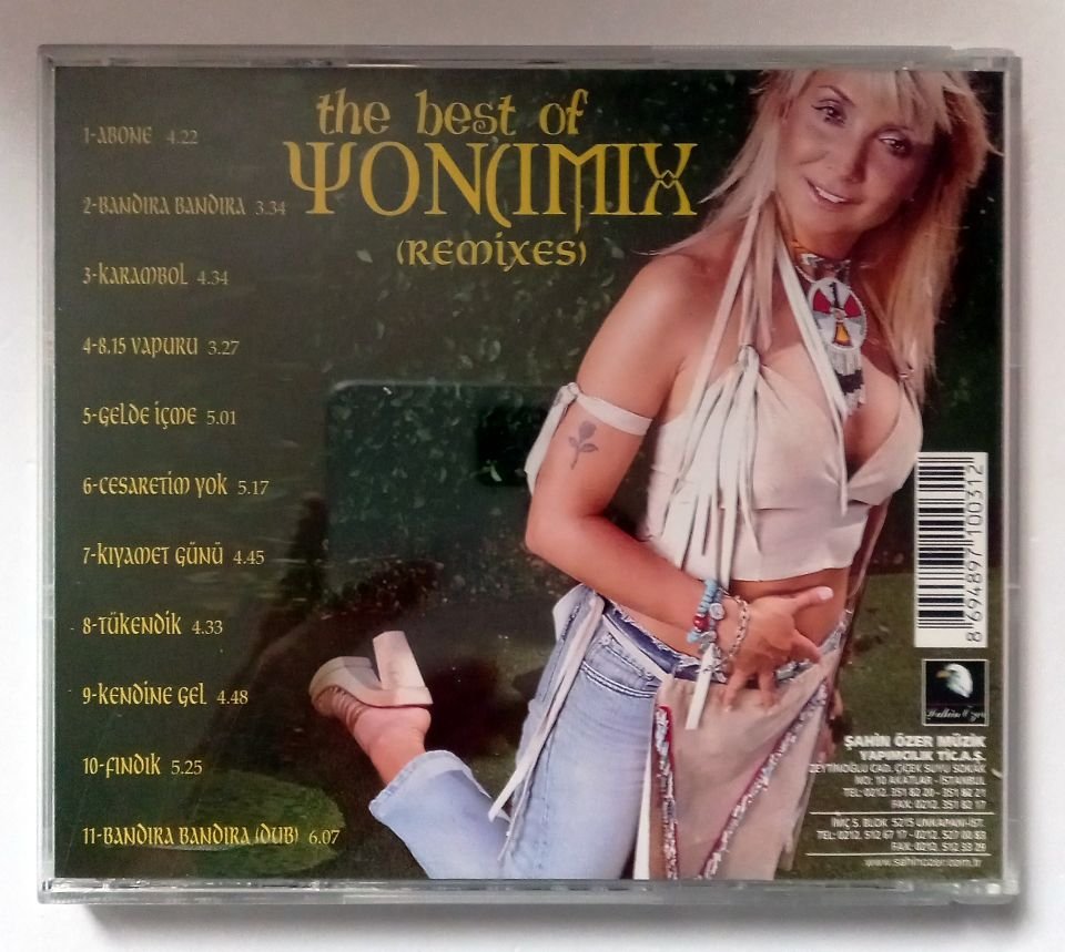 YONCA EVCİMİK – THE BEST OF YONCİMİX / REMIXES (2002) - CD 2.EL
