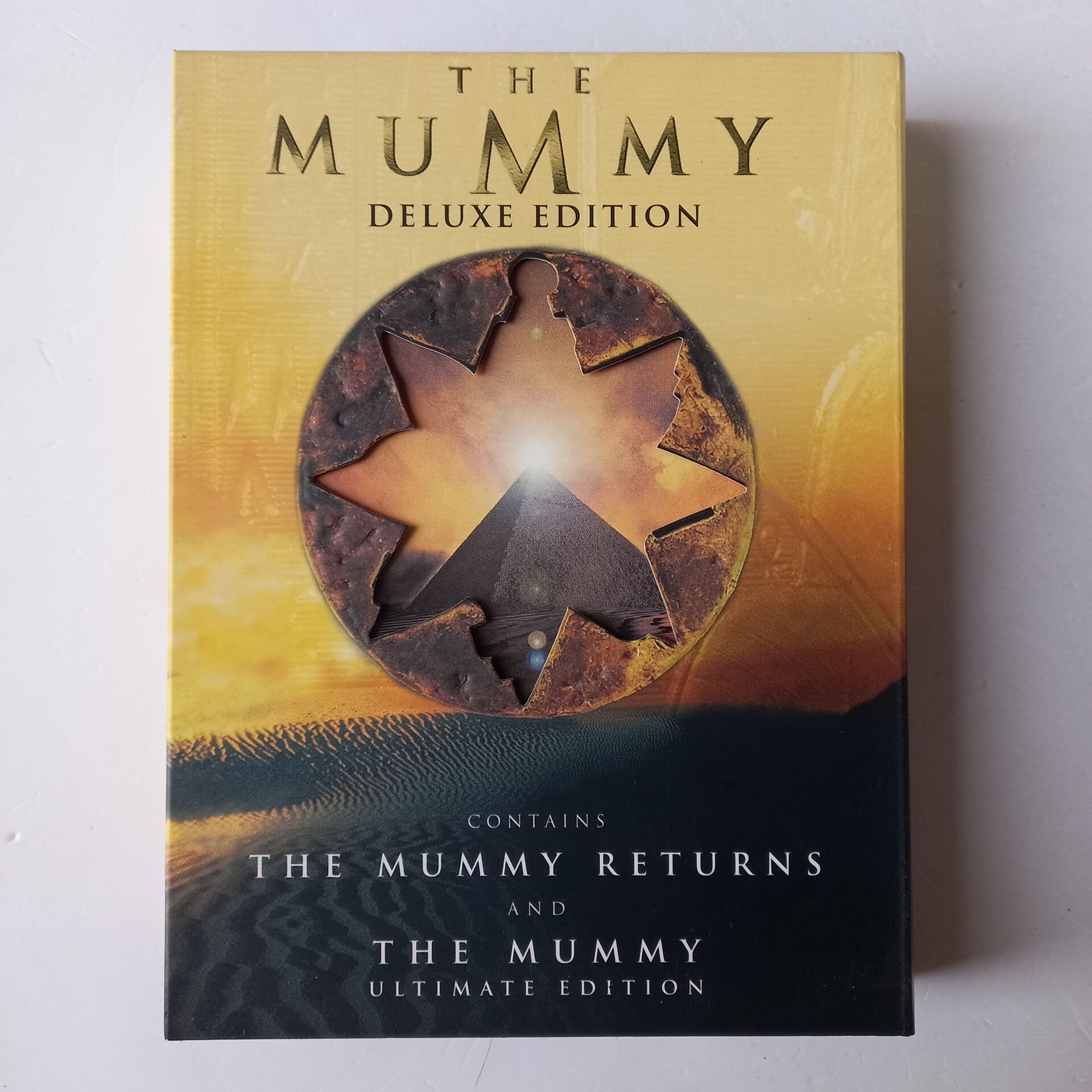 THE MUMMY - DELUXE EDITION - THE MUMMY RETURNS - THE MUMMY ULTIMATE EDITION -4DVD 2.EL