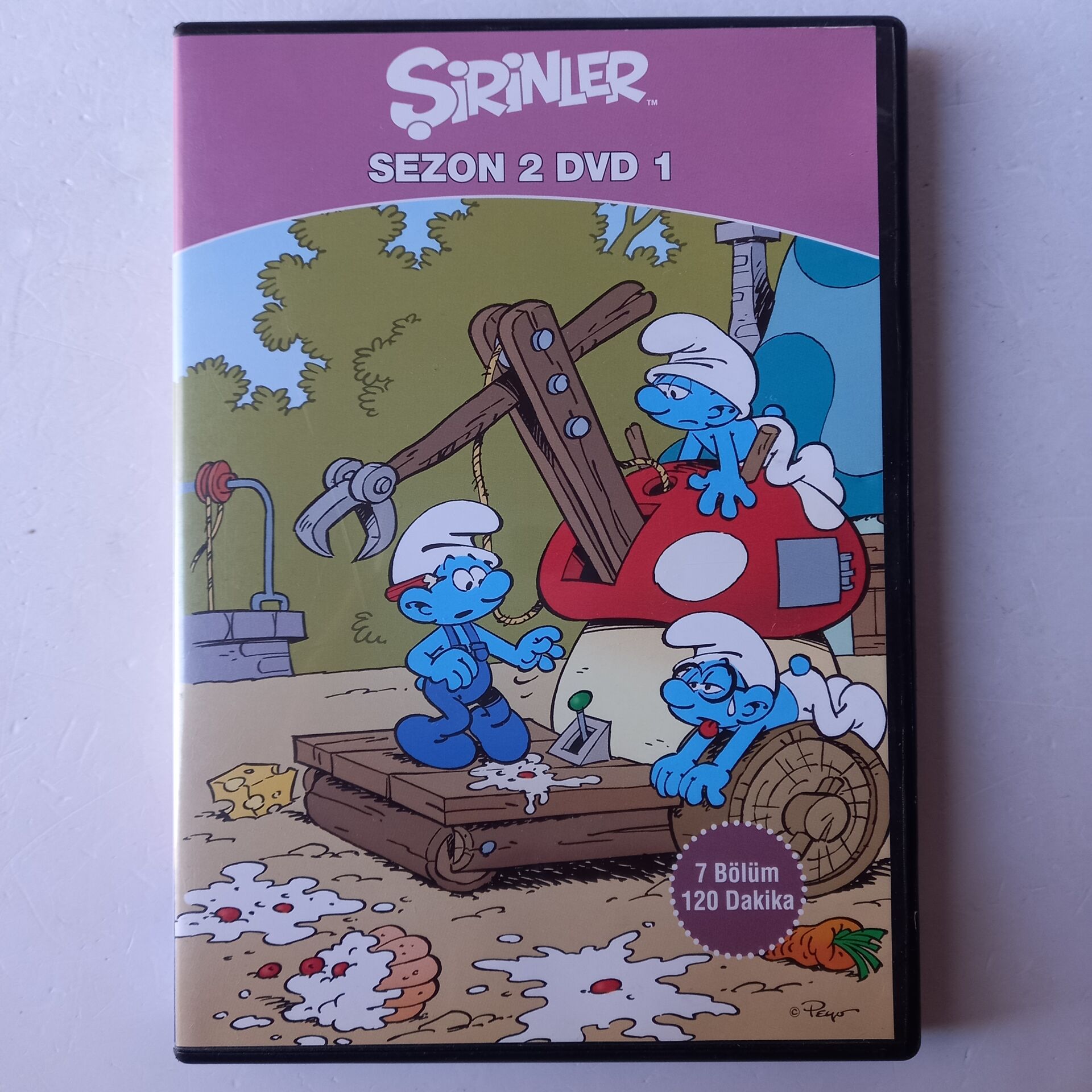 ŞİRİNLER - SEZON 2 DVD 1 - DVD 2.EL