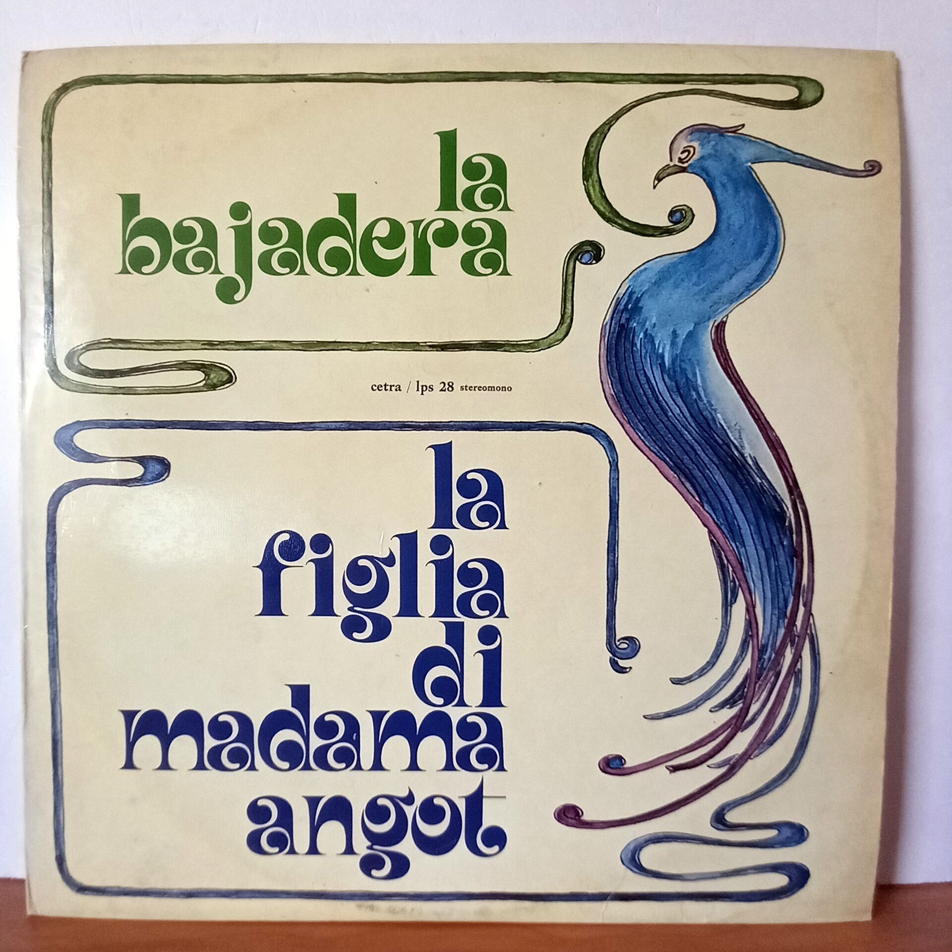 LA BAJADERA / LA FIGLIA DI MADAMA ANGOT / CARLO PIERANGELI, LUCIA BARBERO, TERESA PAVESE, ARMANDO SORBARA (1974) - LP 2.EL PLAK