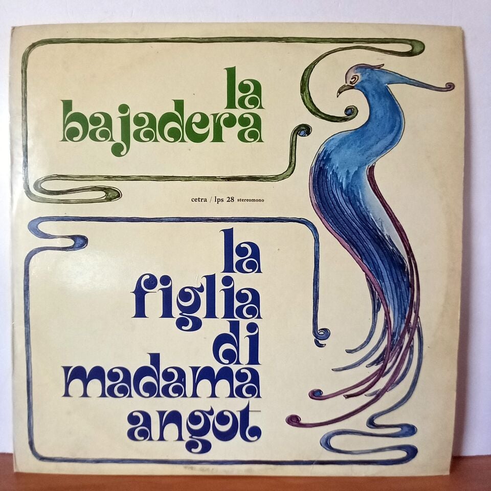 LA BAJADERA / LA FIGLIA DI MADAMA ANGOT / CARLO PIERANGELI, LUCIA BARBERO, TERESA PAVESE, ARMANDO SORBARA (1974) - LP 2.EL PLAK