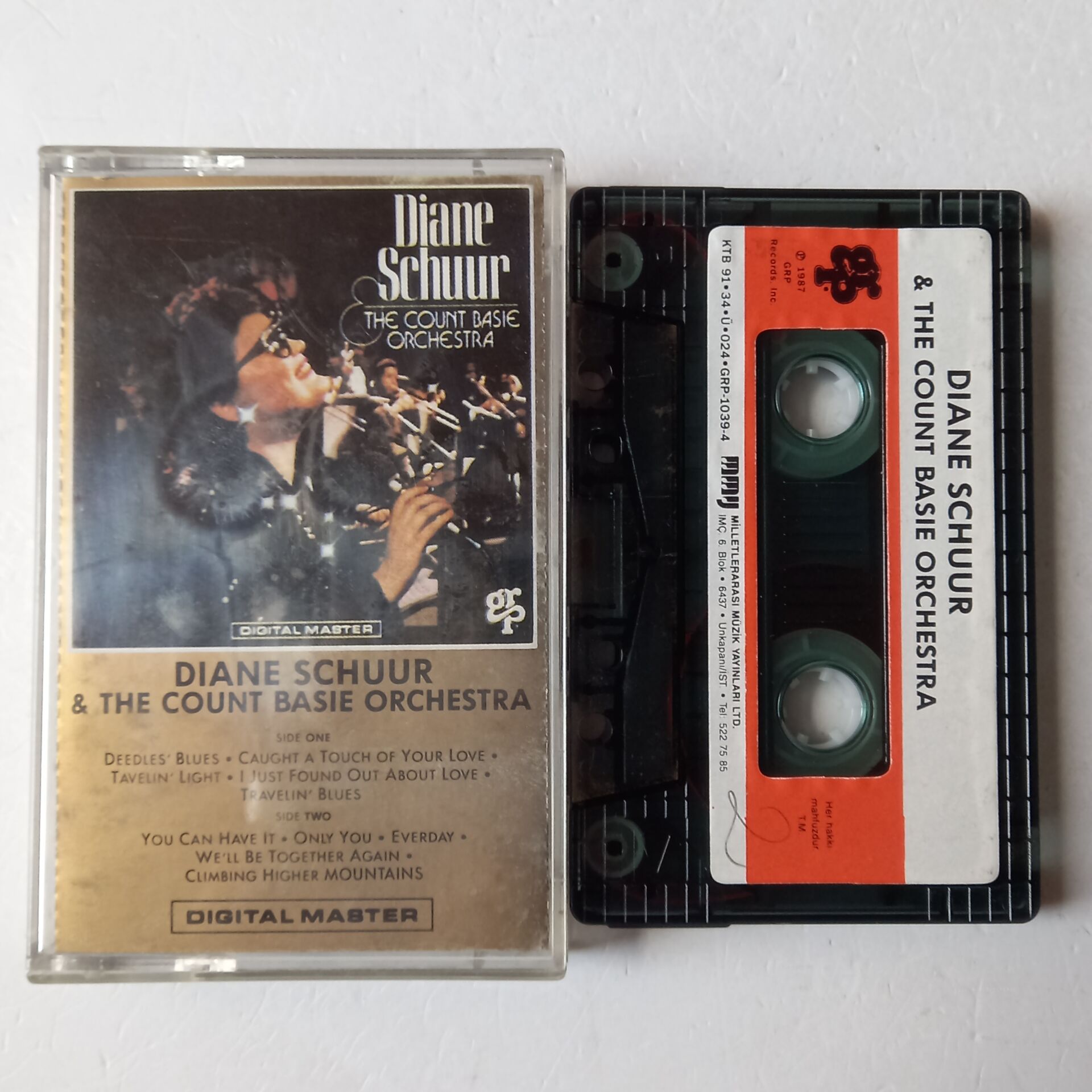 DIANE SCHUUR & THE COUNT BASIE ORCHESTRA – DIANE SCHUUR AND THE COUNT BASIE ORCHESTRA (1987) - KASET 2.EL