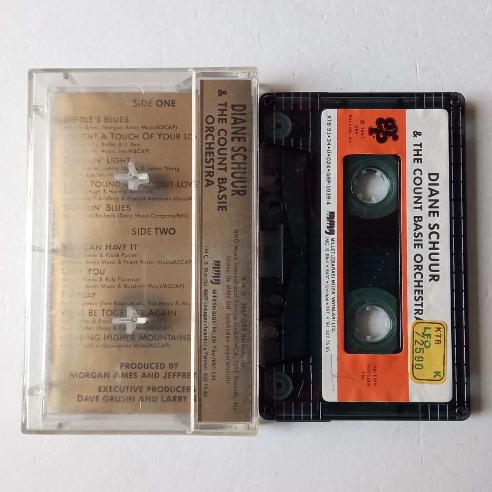 DIANE SCHUUR & THE COUNT BASIE ORCHESTRA – DIANE SCHUUR AND THE COUNT BASIE ORCHESTRA (1987) - KASET 2.EL