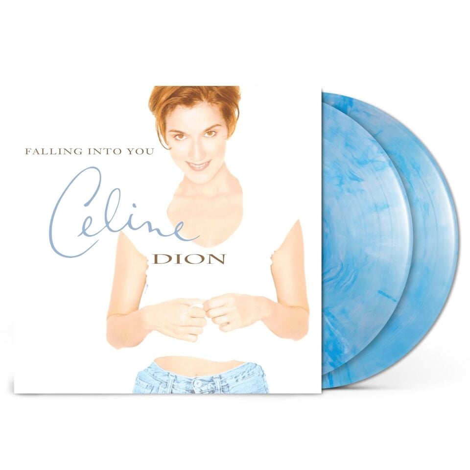 CELINE DION - FALLING INTO INFINITY (1996) - 2xLP 2026 GLACIER BLUE COLOURED EDITION SIFIR PLAK