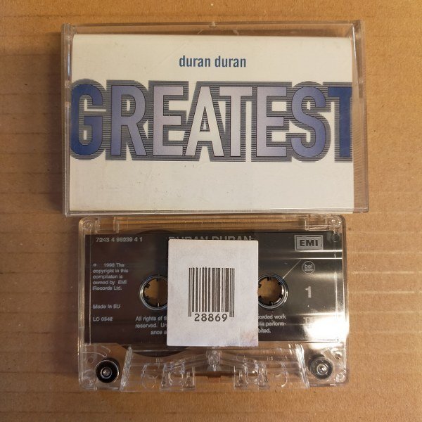 DURAN DURAN – GREATEST (1998) - KASET 2.EL