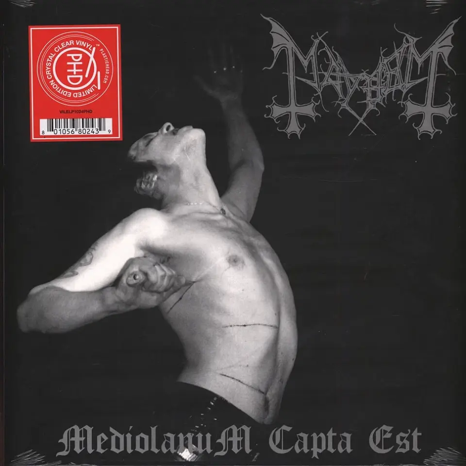 MAYHEM - MEDIOLANUM CAPTA EST (1999) / LP 2026 COLOURED EDITION SIFIR PLAK