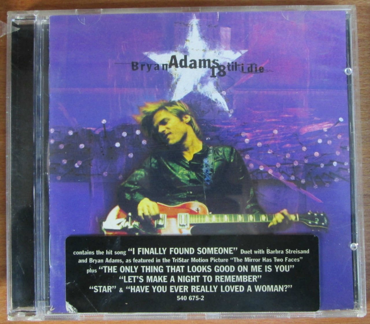 BRYAN ADAMS - 18 TILL I DIE - CD 2.EL