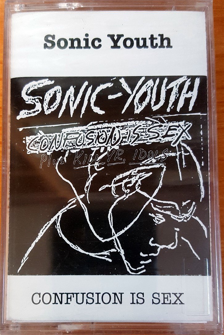 SONIC YOUTH - CONFUSION IS SEX (1995) RAKS CASSETTE MADE IN TURKEY ''NEW''