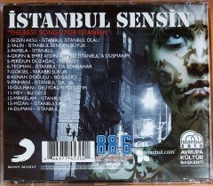 İSTANBUL SENSİN / THE BEST SONGS FOR ISTANBUL / SEZEN AKSU, YALIN, GRİPİN, TEOMAN, GÖKSEL, NEV (2010) CD 2.EL