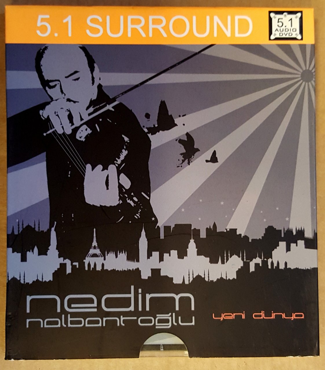 NEDİM NALBANTOĞLU YENİ DÜNTA 5.1 SURROUND (2010) CD SIFIR