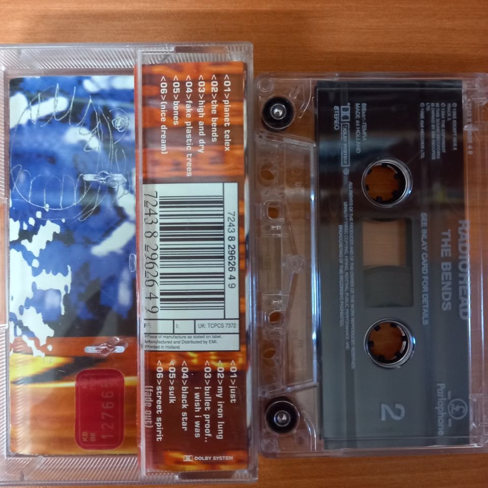 RADIOHEAD - THE BENDS (1995) - KASET 2.EL