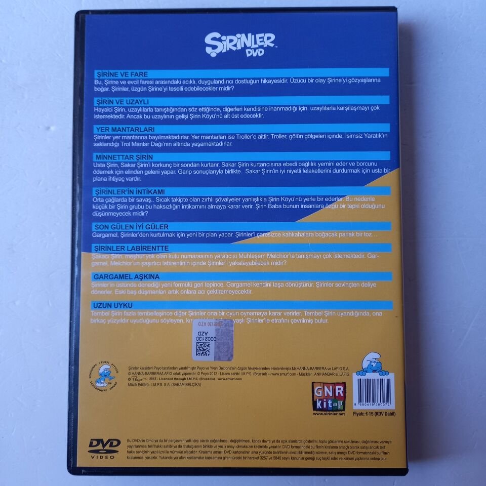 ŞİRİNLER - SEZON 2 DVD 2 - DVD 2.EL