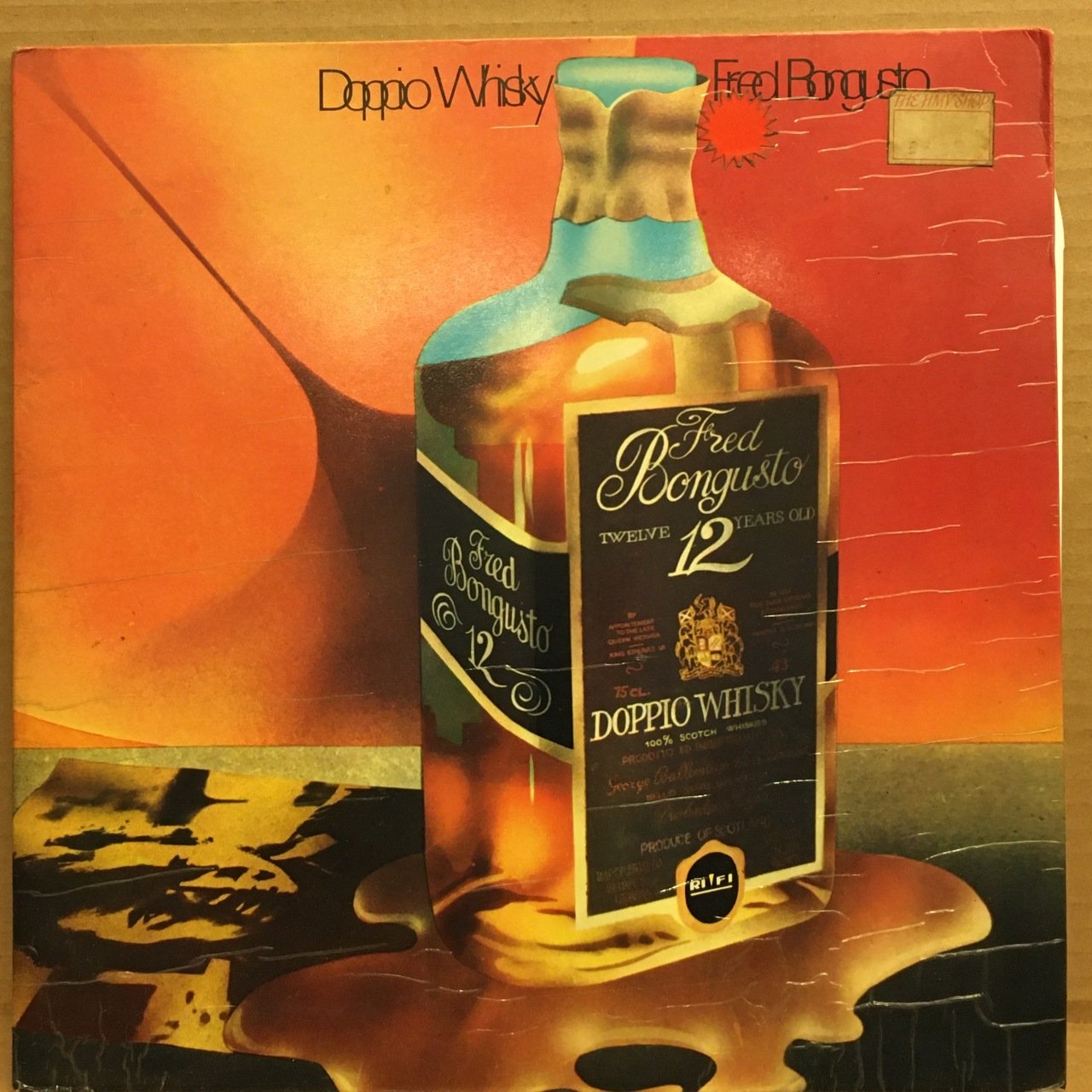 FRED BONGUSTO - DOPPIO WHISKY 1974 2.EL PLAK
