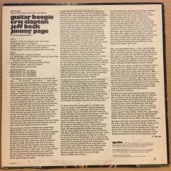 ERIC CLAPTON, JEFF BECK, JIMMY PAGE - GUITAR BOOGIE (1971) 2.EL PLAK