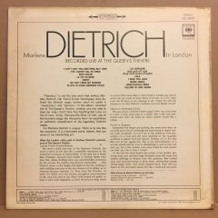 MARLENE DIETRICH - IN LONDON 2.EL PLAK