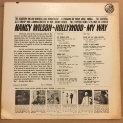 NANCY WILSON - HOLLYWOOD - MY WAY (1963) REISSUE 2.EL PLAK