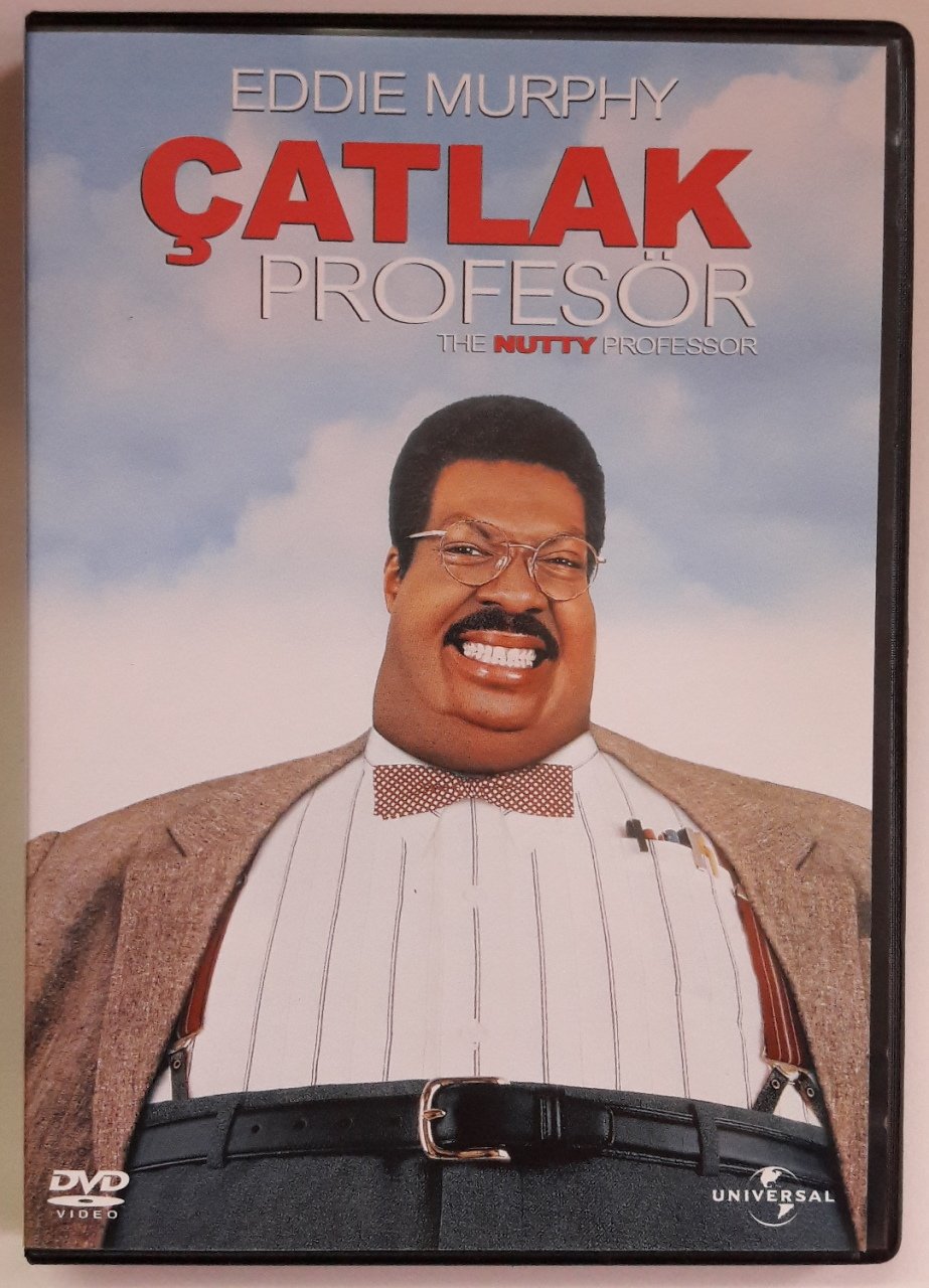 ÇATLAK PROFESÖR - NUTTY PROFESSOR - EDDIE MURPHY - DVD 2.EL