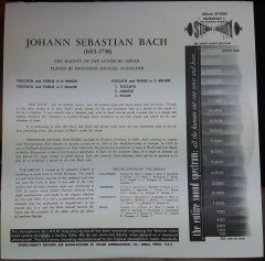 BACH THE MAJESTY OF THE LÜNEBERG ORGAN MICHAEL SCHNEIDER - PLAK 2.EL