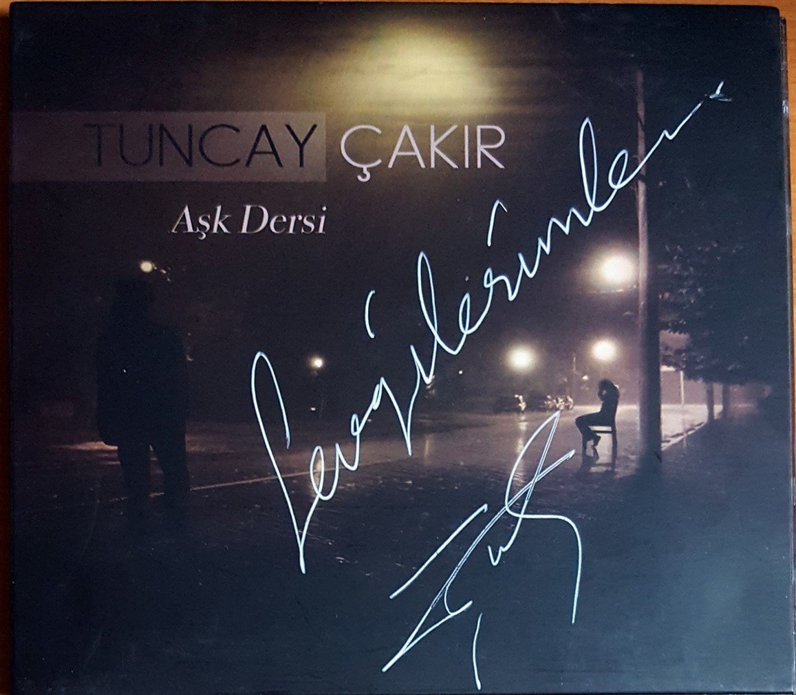 TUNCAY ÇAKIR - AŞK DERSİ İMZALI CD 2.EL