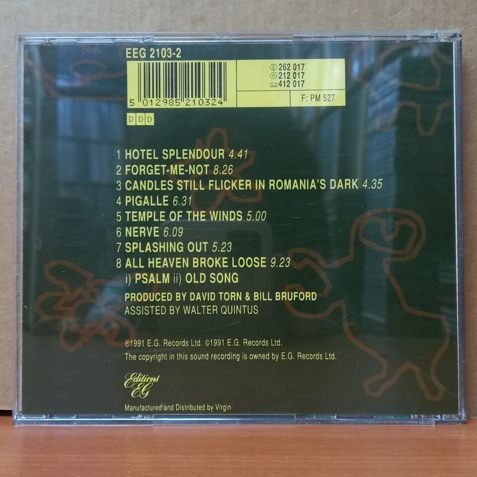 BILL BRUFORD'S EARTHWORKS - ALL HEAVEN BROKE LOOSE (1991) - CD 2.EL