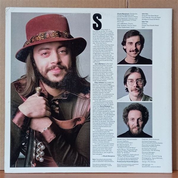 CHUCK MANGIONE – CHASE THE CLOUDS AWAY (1975) - LP 2. EL PLAK