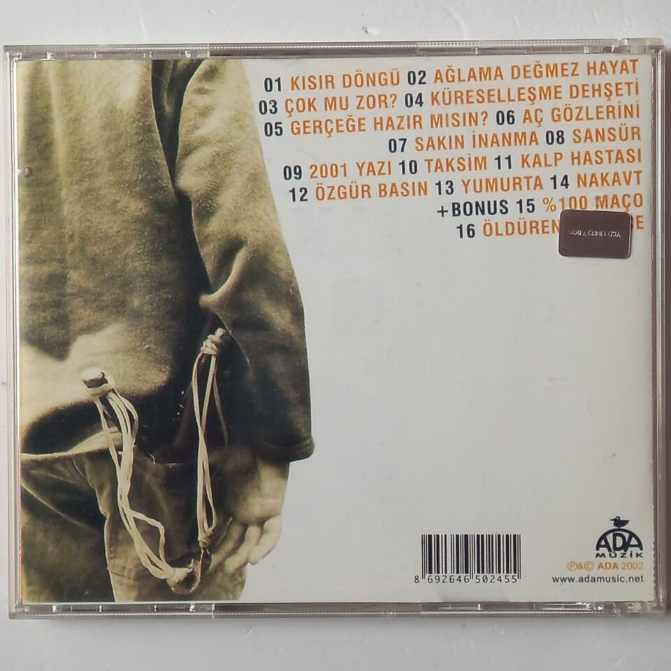 RASHİT – ADAM OLMAK İSTEMIYORUM (2006) - CD 2.EL