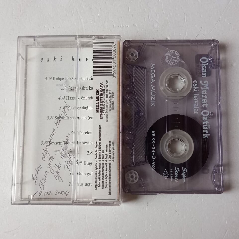 OKAN MURAT ÖZTÜRK - ESKİ HAVALAR (1999) - KASET 2.EL