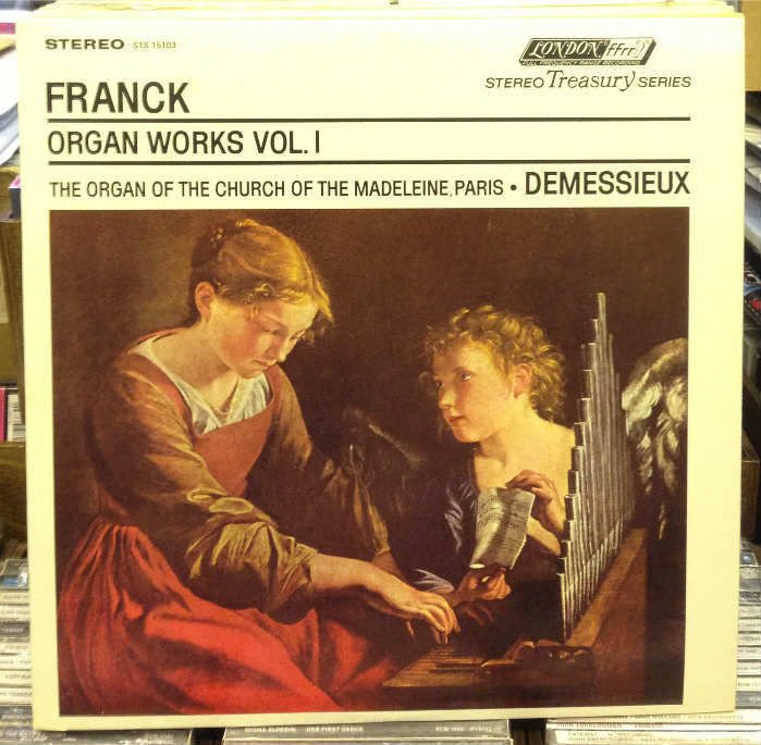 FRANCK ORGAN WORKS VOL.1 LP DEMESSIEUX
