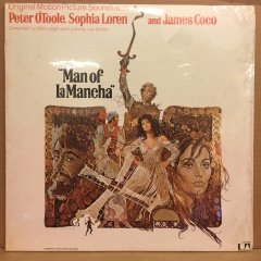 MAN OF LA MANCHA SOUNDTRACK MITCH LEIGH SOPHIA LOREN SIFIR PLAK