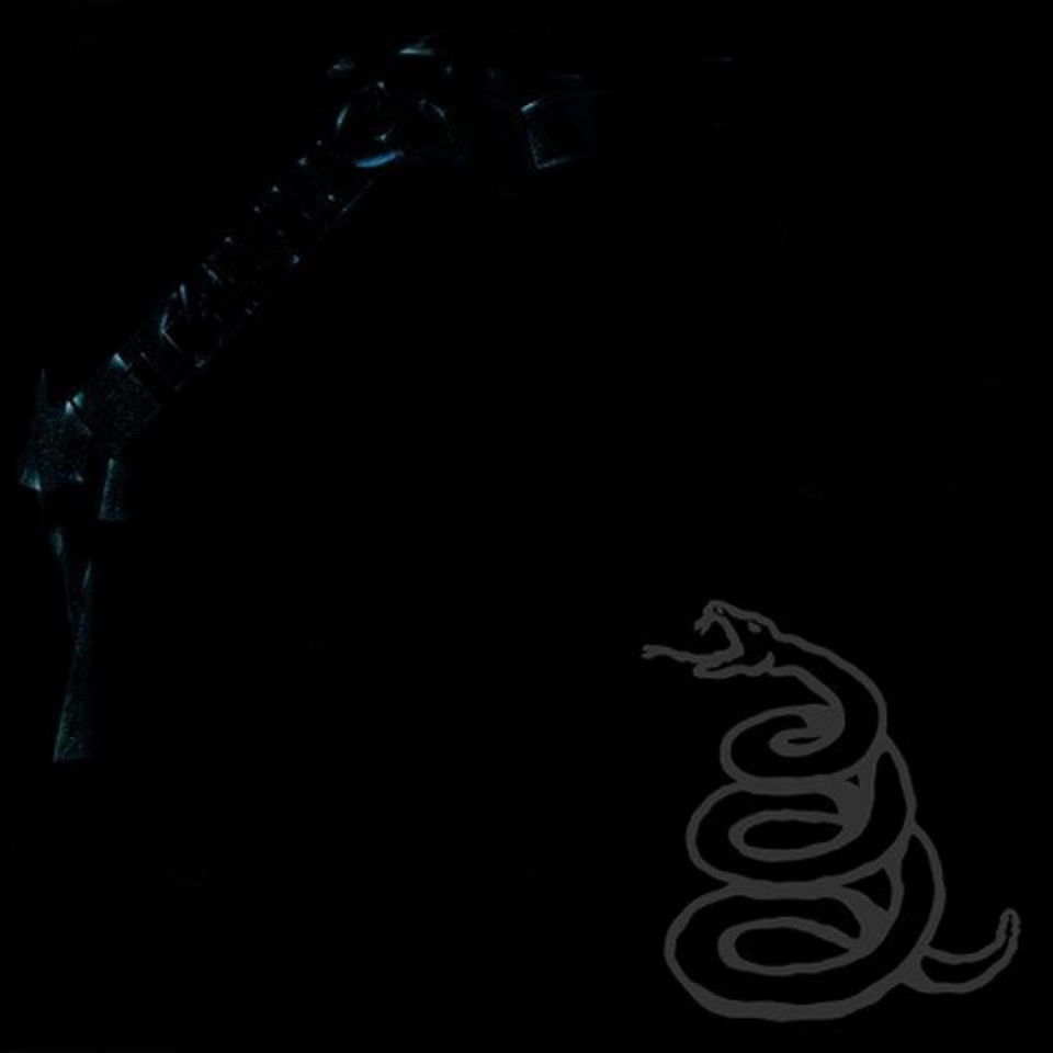METALLICA - METALLICA (1991) - 2LP 2024 SOME BLACKER MARBLED EDITION SIFIR PLAK