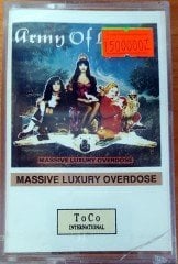 ARMY OF LOVERS - MASSIVE LUXURY OVERDOSE (1992) YONCA CASSETTE MADE IN TURKEY ''NEW''
