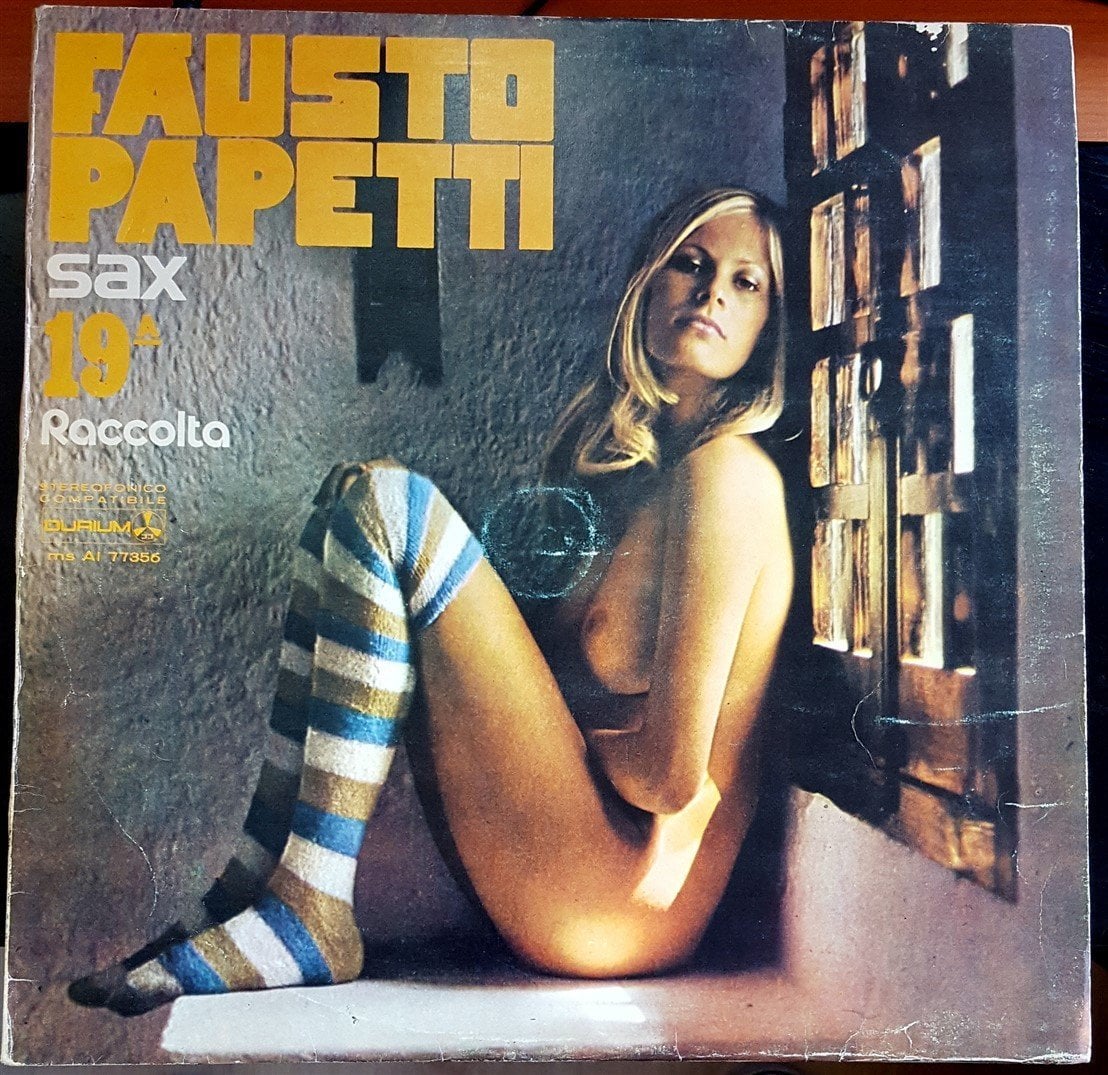 FAUSTO PAPETTI - SAX 19A RACCOLTA PLAK 2.EL YERLİ BASKI