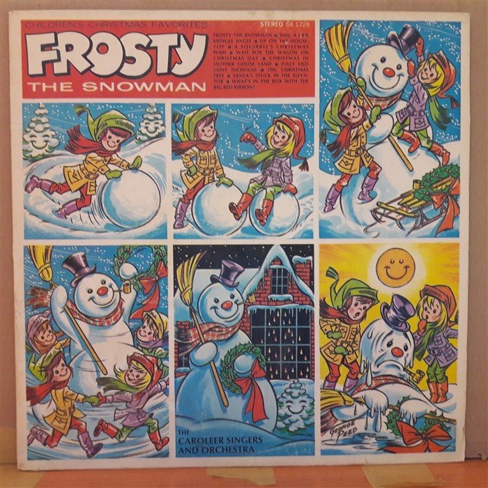 FROSTY THE SNOWMAN CHILDREN'S CHRISTMAS FAVORITES - LP PLAK 2.EL