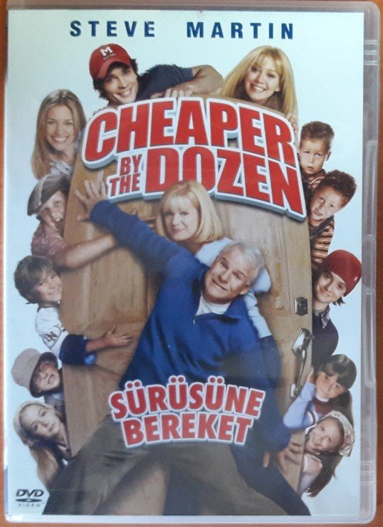 SÜRÜSÜNE BEREKET - CHEAPER BY THE DOZEN - STEVE MARTIN - DVD 2.EL