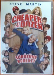 SÜRÜSÜNE BEREKET - CHEAPER BY THE DOZEN - STEVE MARTIN - DVD 2.EL
