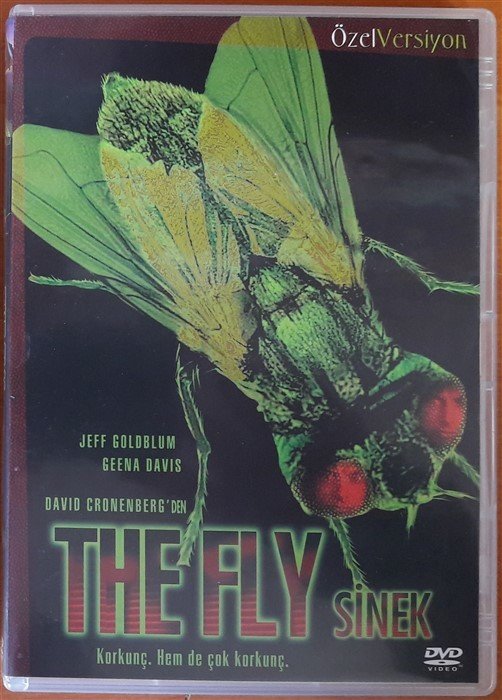 SİNEK - THE FLY - JEFF GOLDBLUM - GEENA DAVIS - DAVID CRONENBERG - 2DVD 2.EL