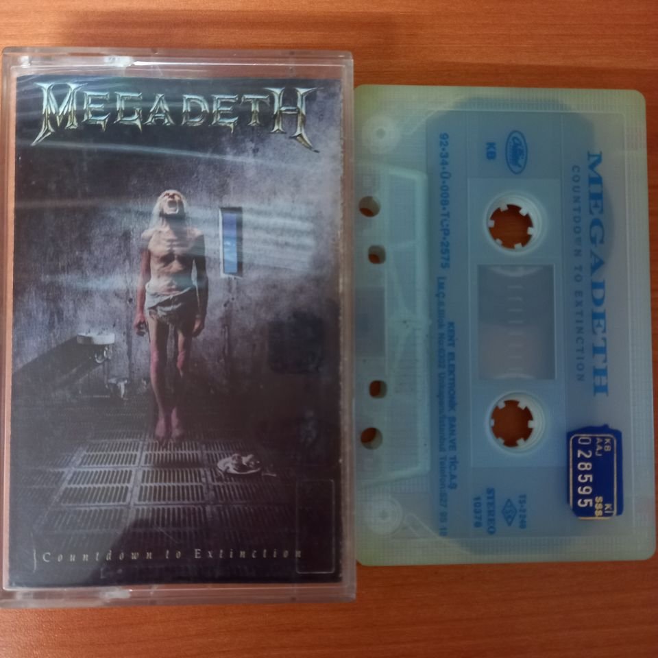 MEGADETH - COUNTDOWN TO EXTINCTION (1992) - KASET 2.EL