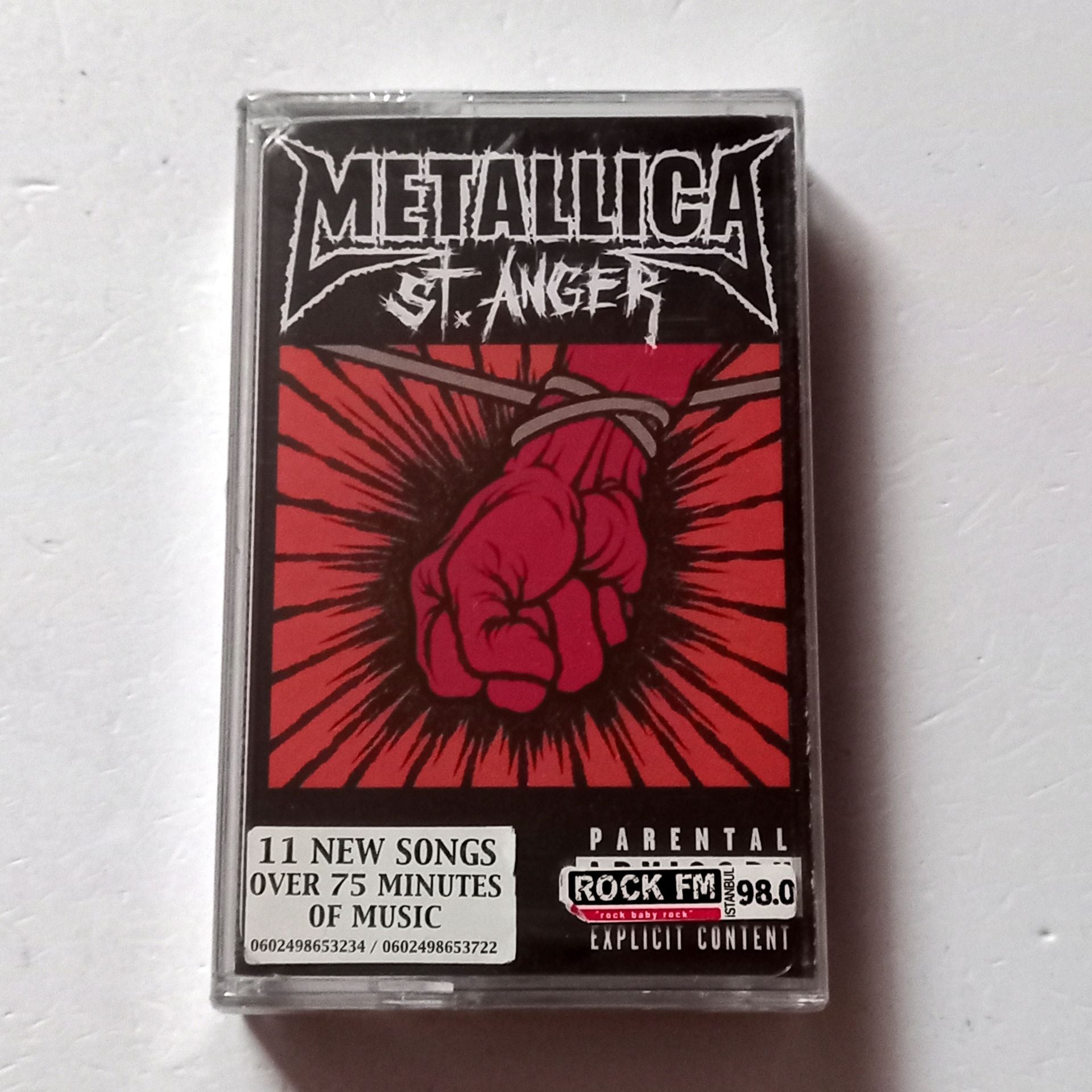 METALLICA - ST. ANGER (2003) - KASET SIFIR