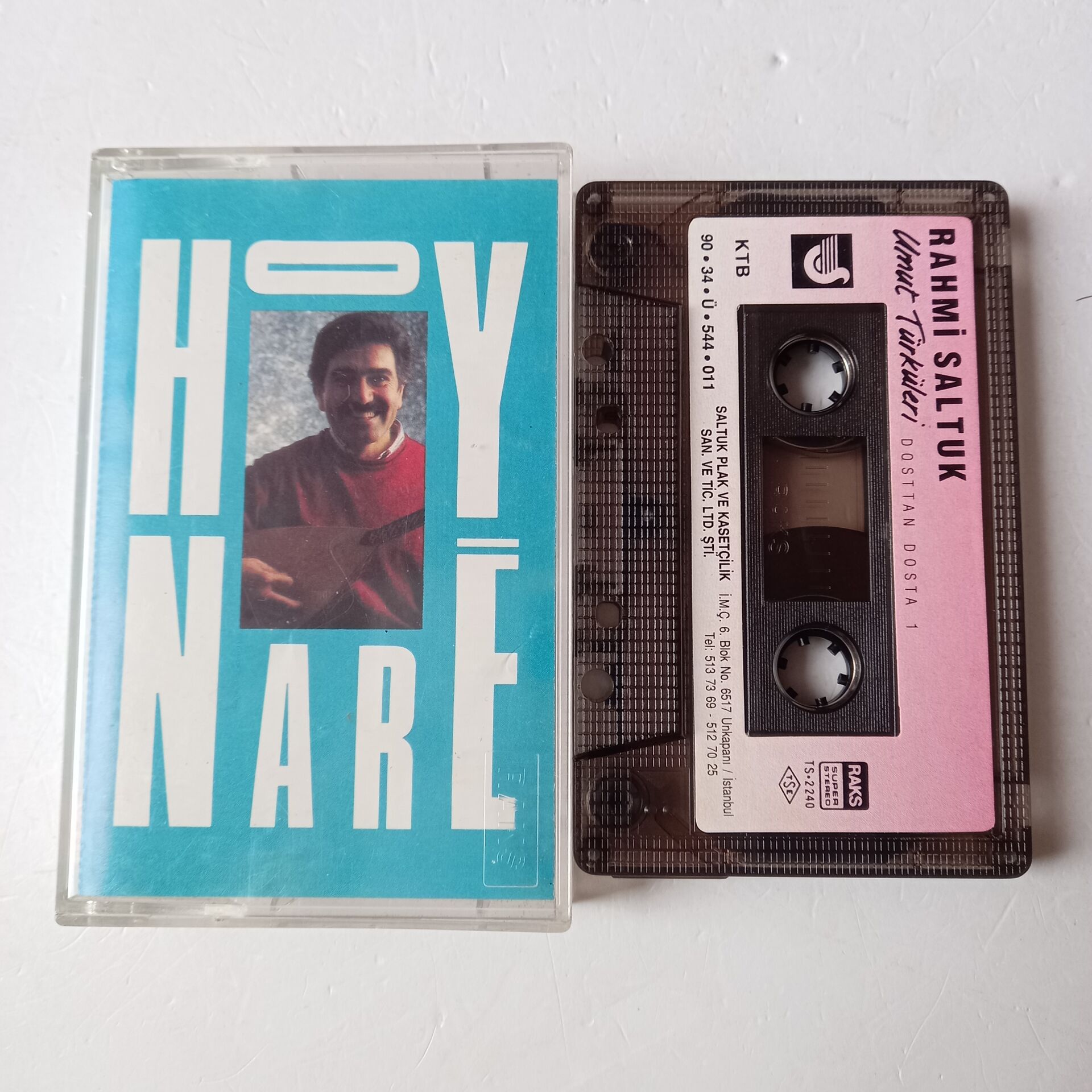 RAHMİ SALTUK - HOY NARE (1990) - KASET 2.EL