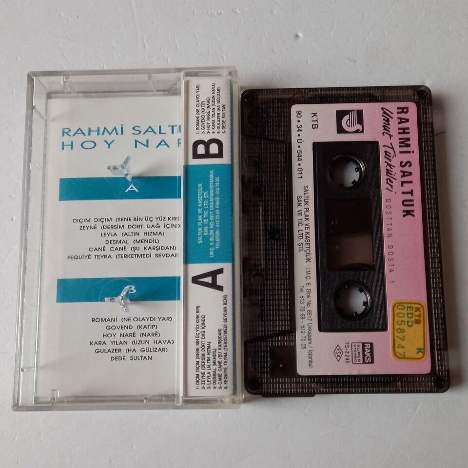 RAHMİ SALTUK - HOY NARE (1990) - KASET 2.EL