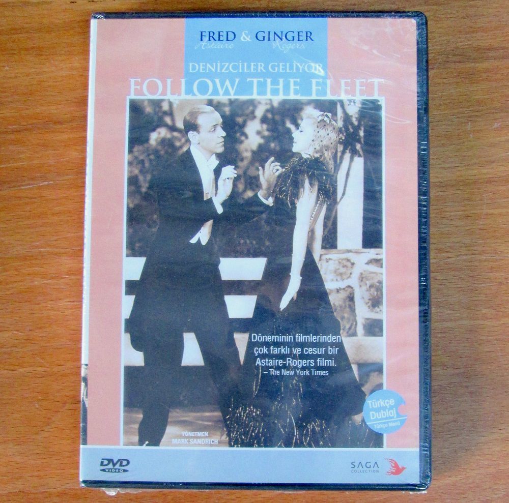 FOLLOW THE FLEET F. ASTAIRE GINGER ROGERS DVD SF