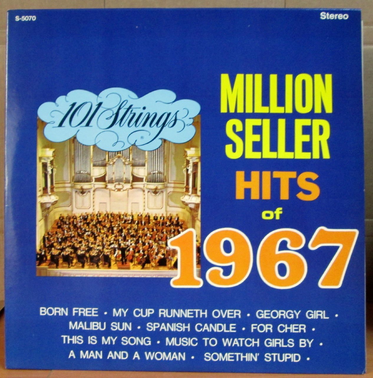 101 STRINGS - HITS OF 1967 - LP 2.EL