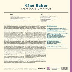 CHET BAKER - ITALIAN MOVIE SOUNDTRACKS (2013) - LP 180GR PURPLE COLOURED 2018 EDITION SIFIR PLAK