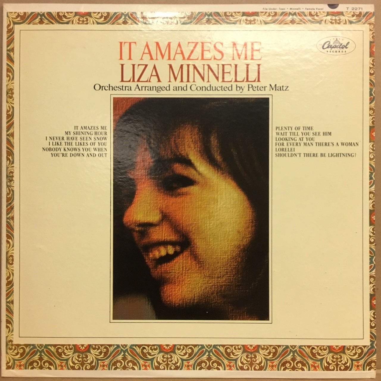 LIZA MINNELLI - IT AMAZES ME 2.EL PLAK
