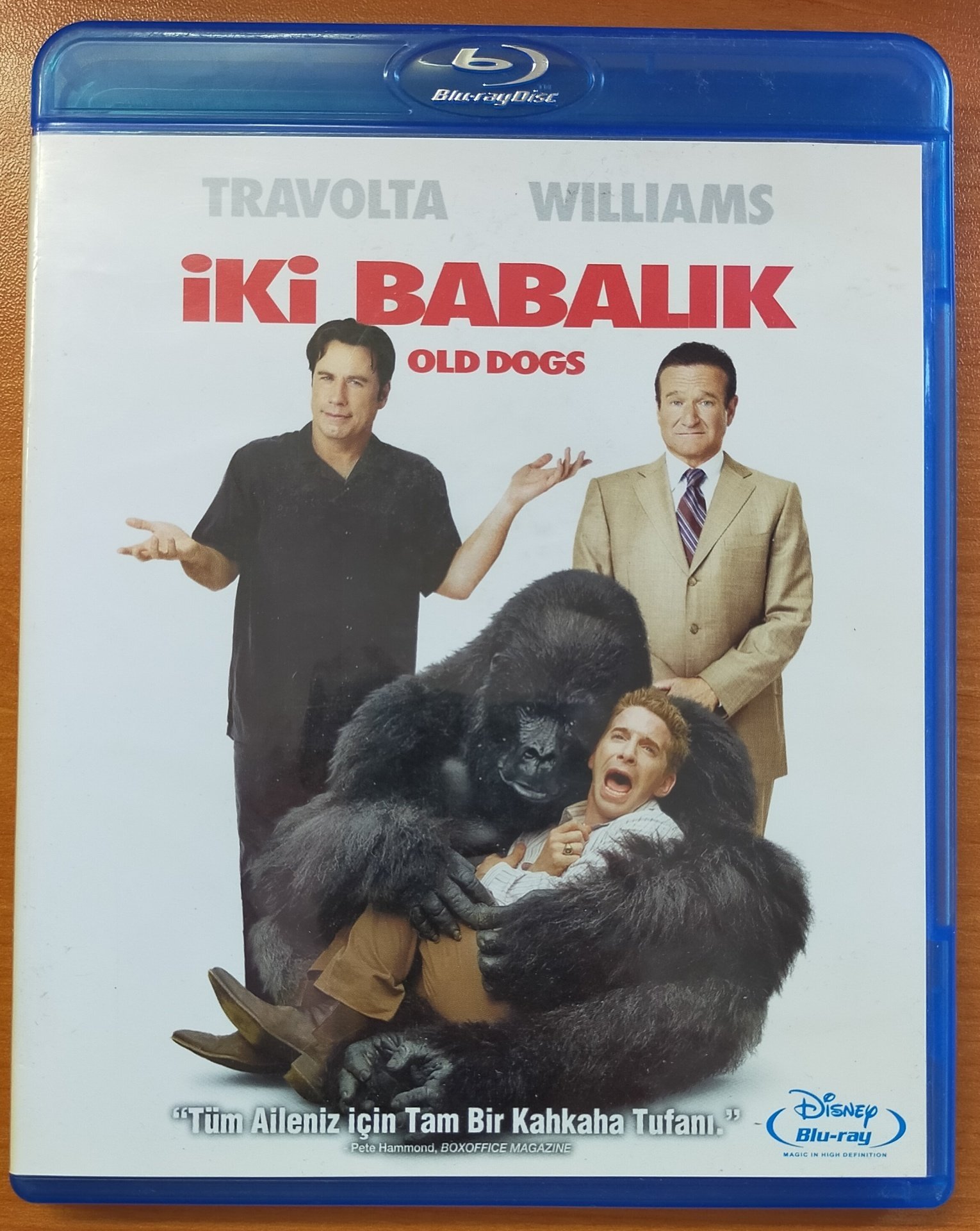 OLD DOGS - JOHN TRAVOLTA - ROBIN WILLIAMS - BLU-RAY 2.EL
