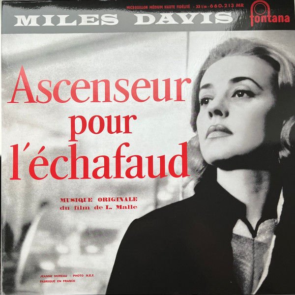 MILES DAVIS - ASCENSEUR POUR L'ECHAFAUD (1957) - LP 2024 REISSUE SIFIR PLAK